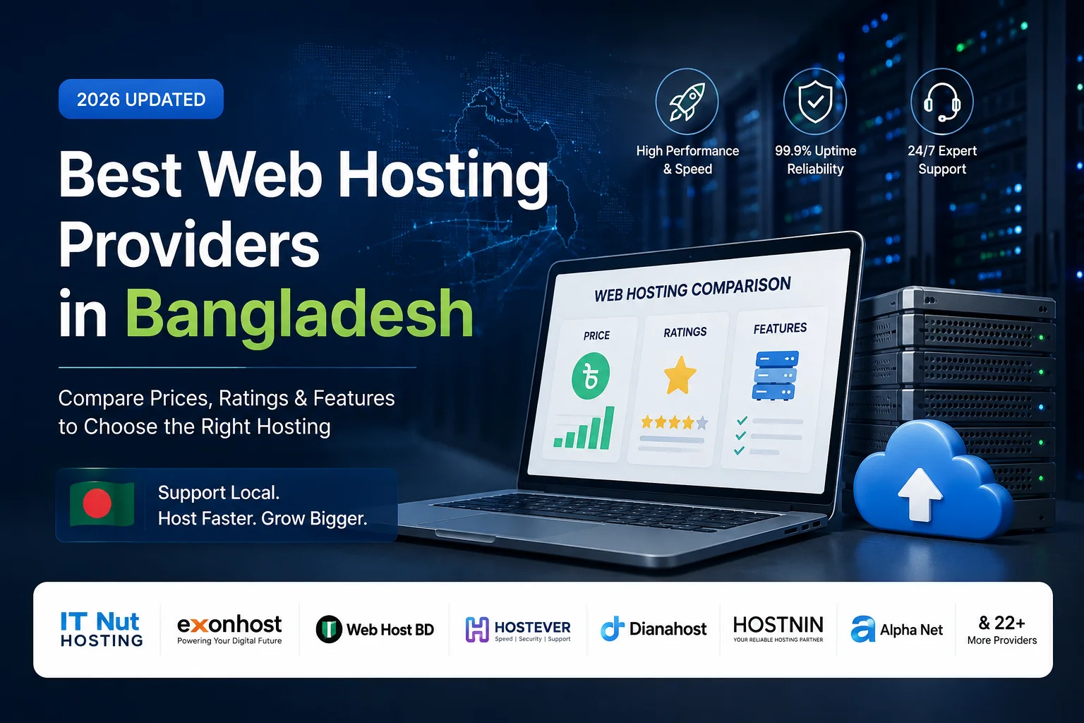 The Ultimate Guide to Web Hosting in Bangladesh (August 2026 Comparison)