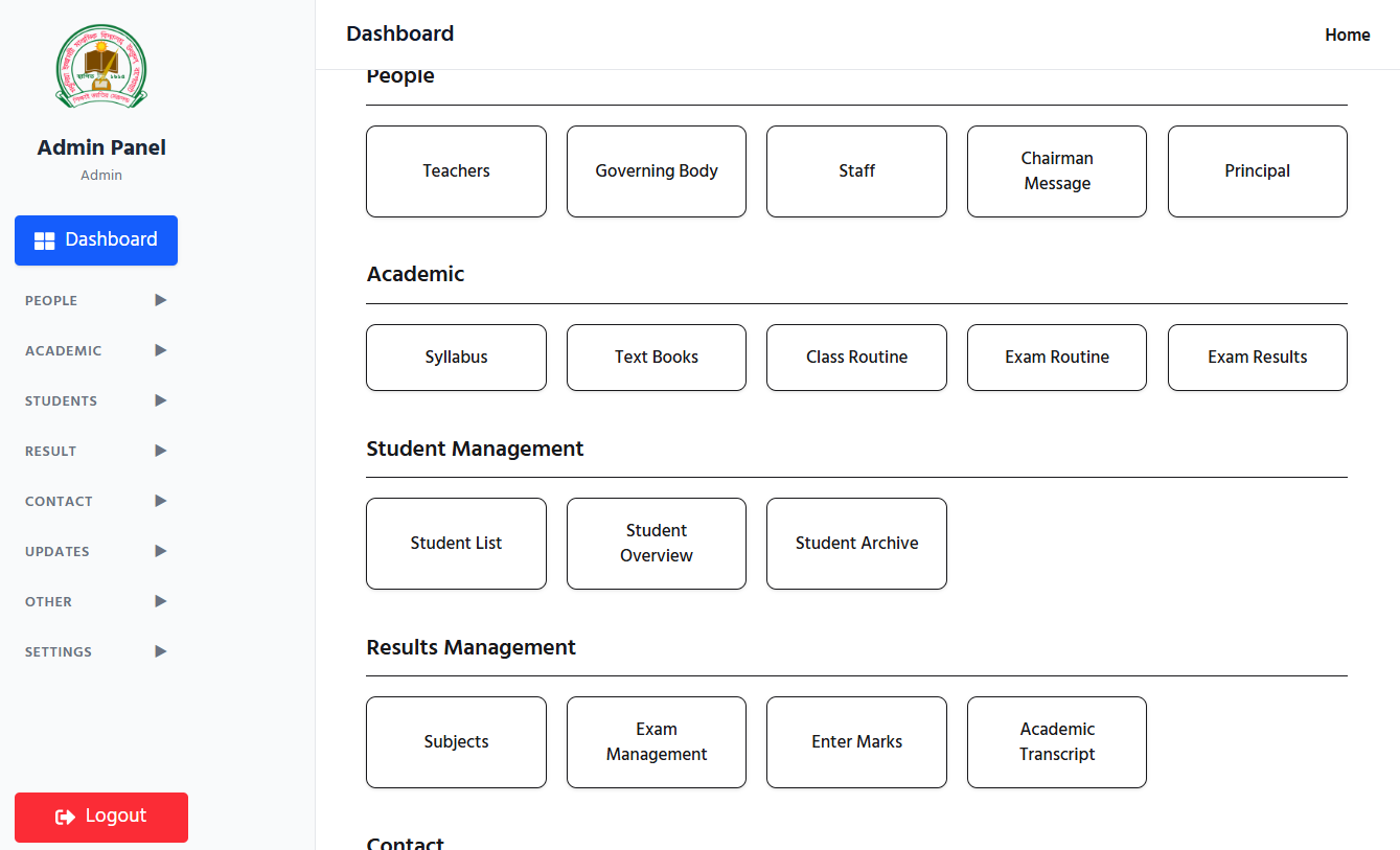 School Management System